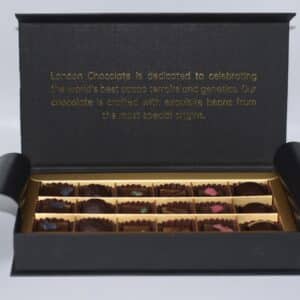 Assortment of fresh handmade truffles and bonbons - 16pc