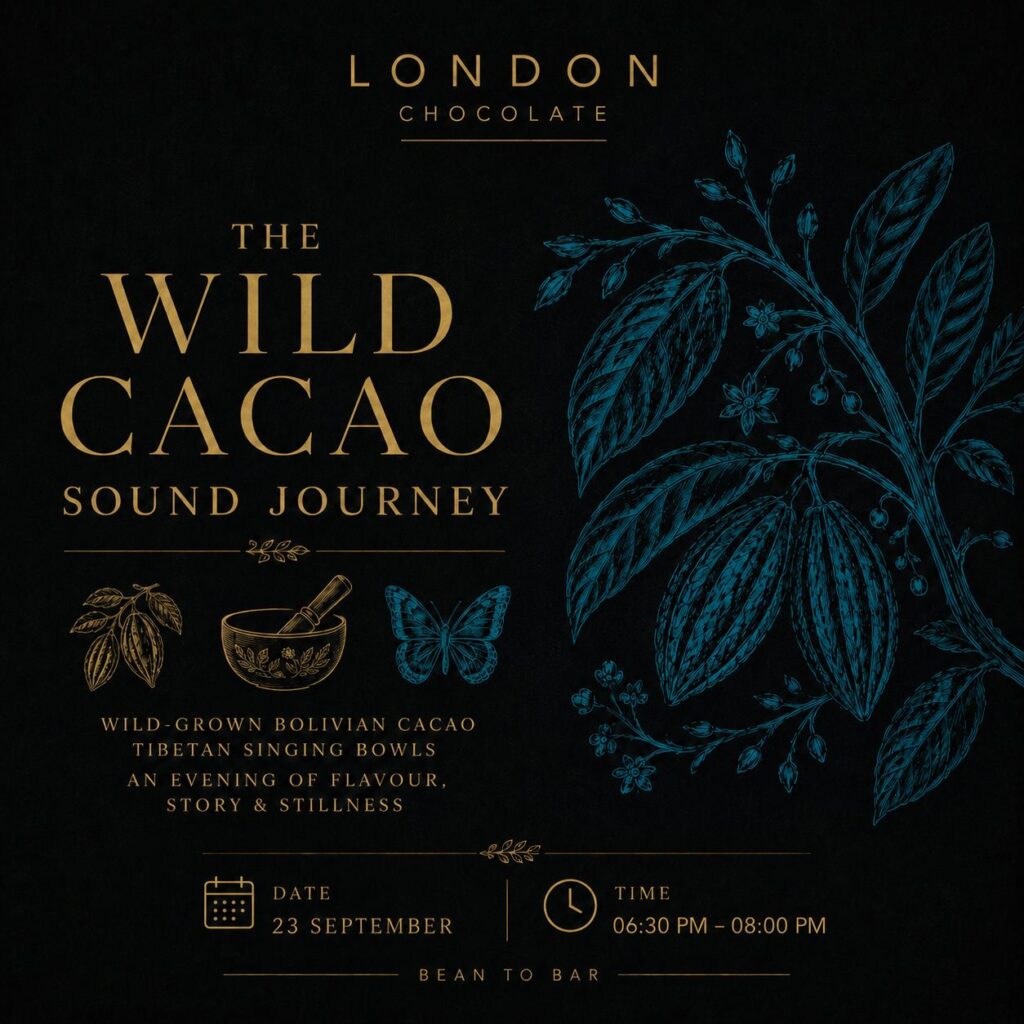Wild Bolivian Cacao & Tibetian Singing Bowls Sound Journey